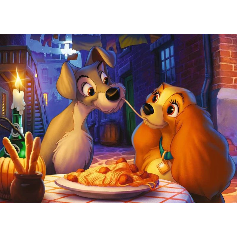 Ravensburger: Disney - Lady & the Tramp (1 000)