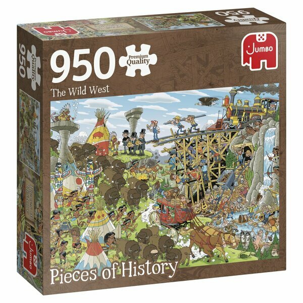 Pieces of history - Wild west (950 bitar)