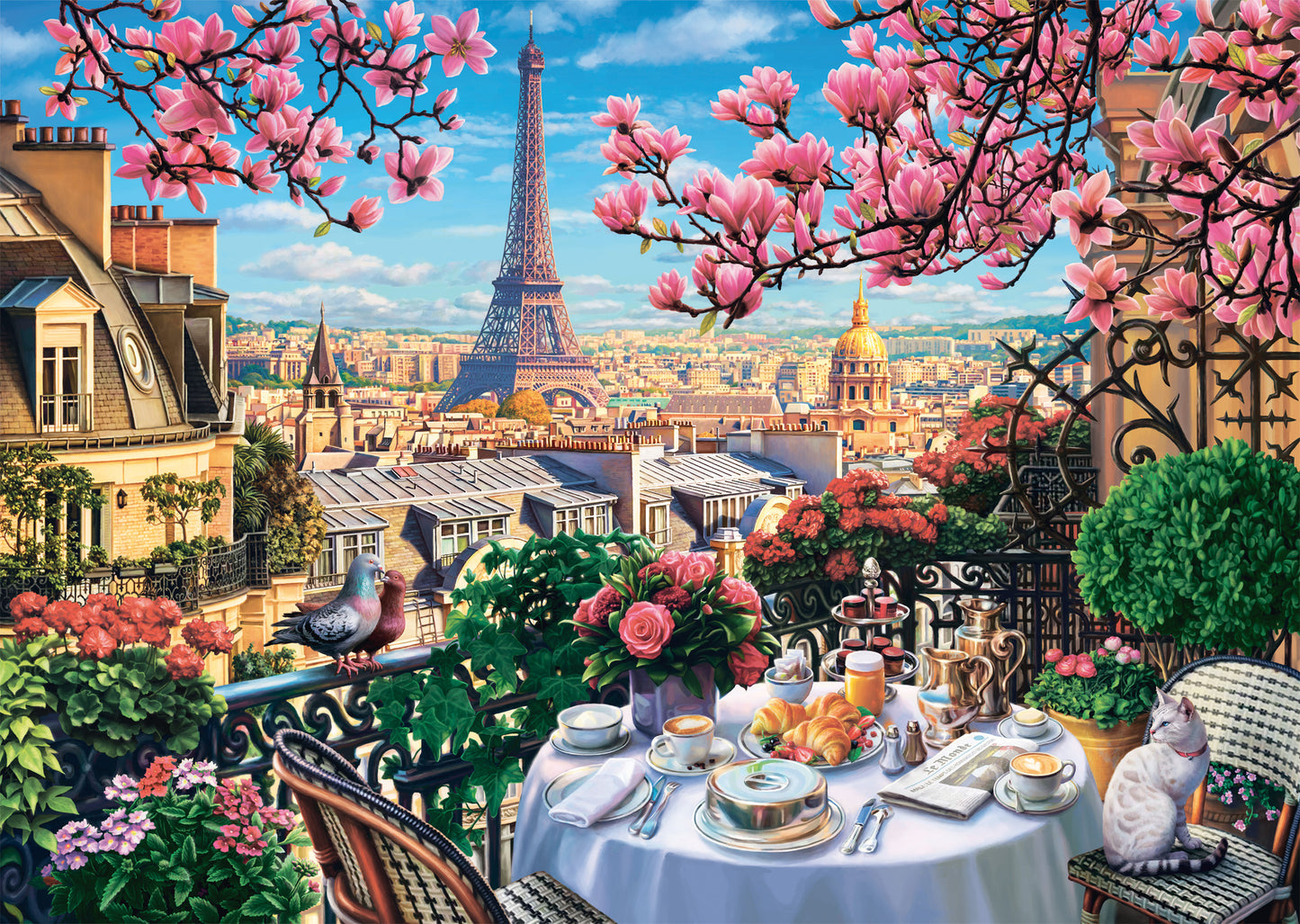 Schmidt - Breakfast in Paris (1 000)