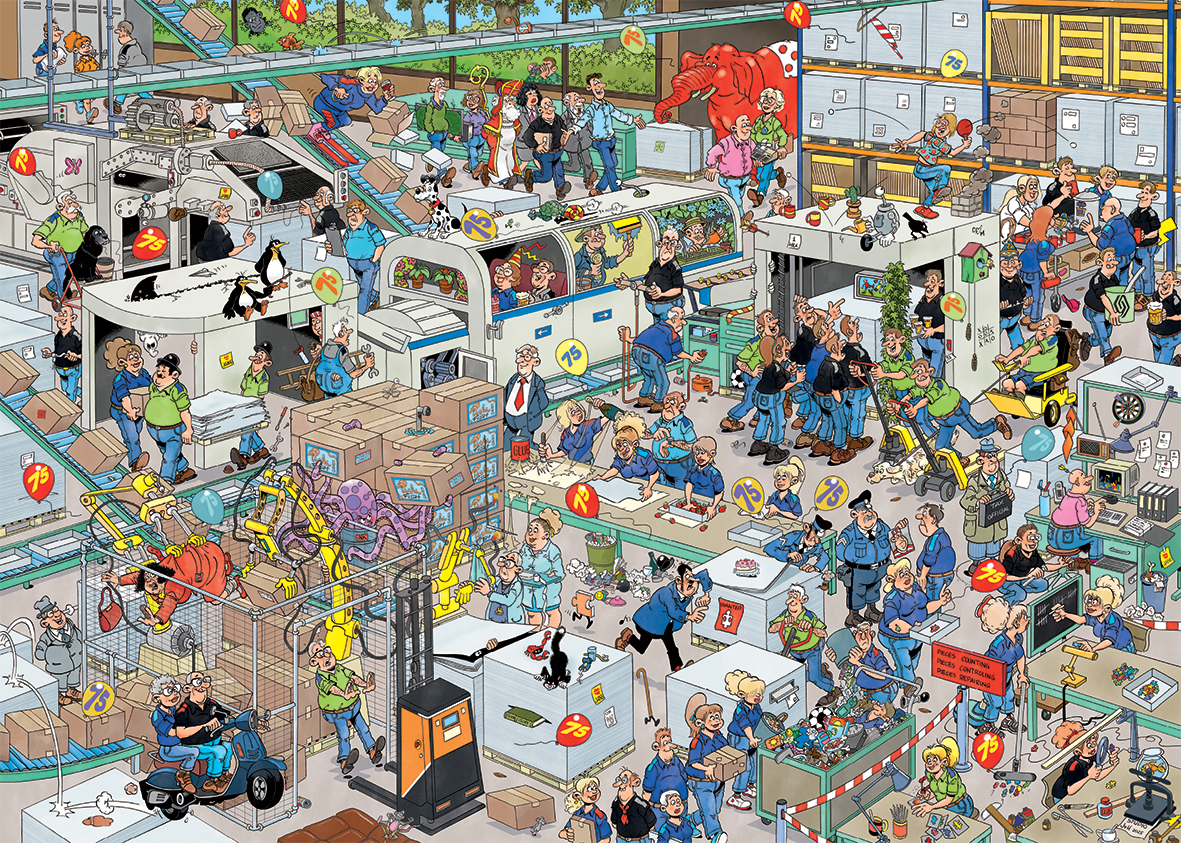 JVH Nov 2025 - Puzzle Works (1 000)