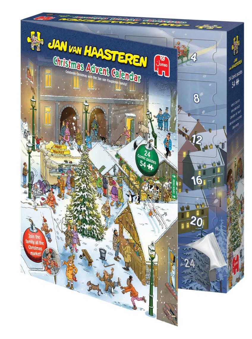 Jan van Haasteren 2026 - Julkalender (24 x 54 bitar)
