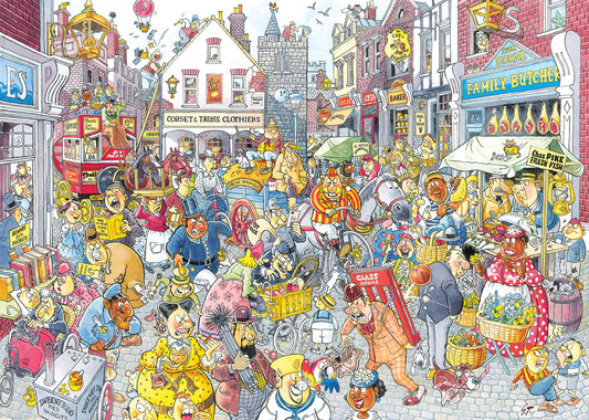 2026 - Wasgij Retro Destiny 10 - High Street Hassle! (1 000)