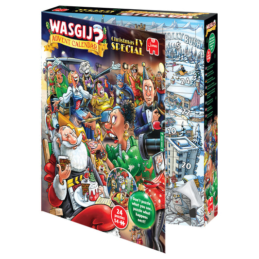 Wasgij Christmas Advent Calendar 2026 - Christmas TV Special