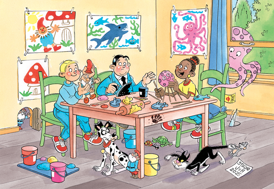 Jan van Haasteren - Junior 20 - Clay art (150)