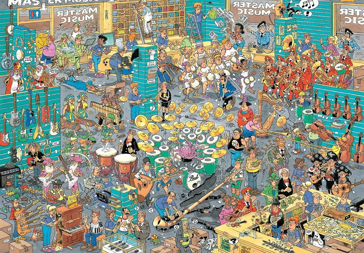 The music shop (5 000)