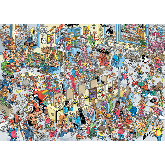 At the hairdresser (1 000)