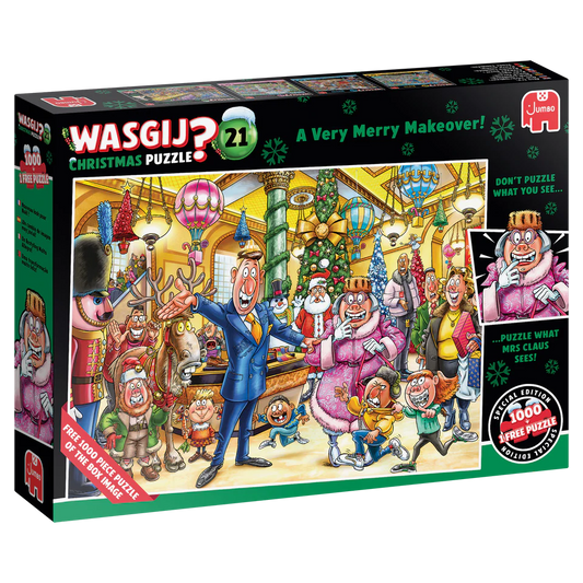 Wasgij Christmas 21 - A very merry makeover! (2 x 1 000)