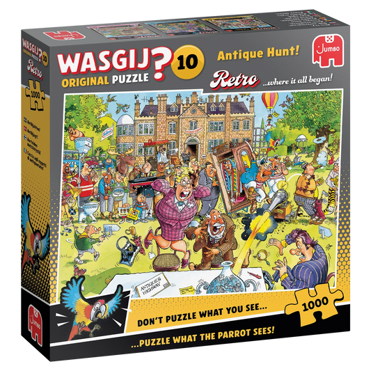 2026 - Wasgij Retro Original 10 - Antique hunt (1 000)