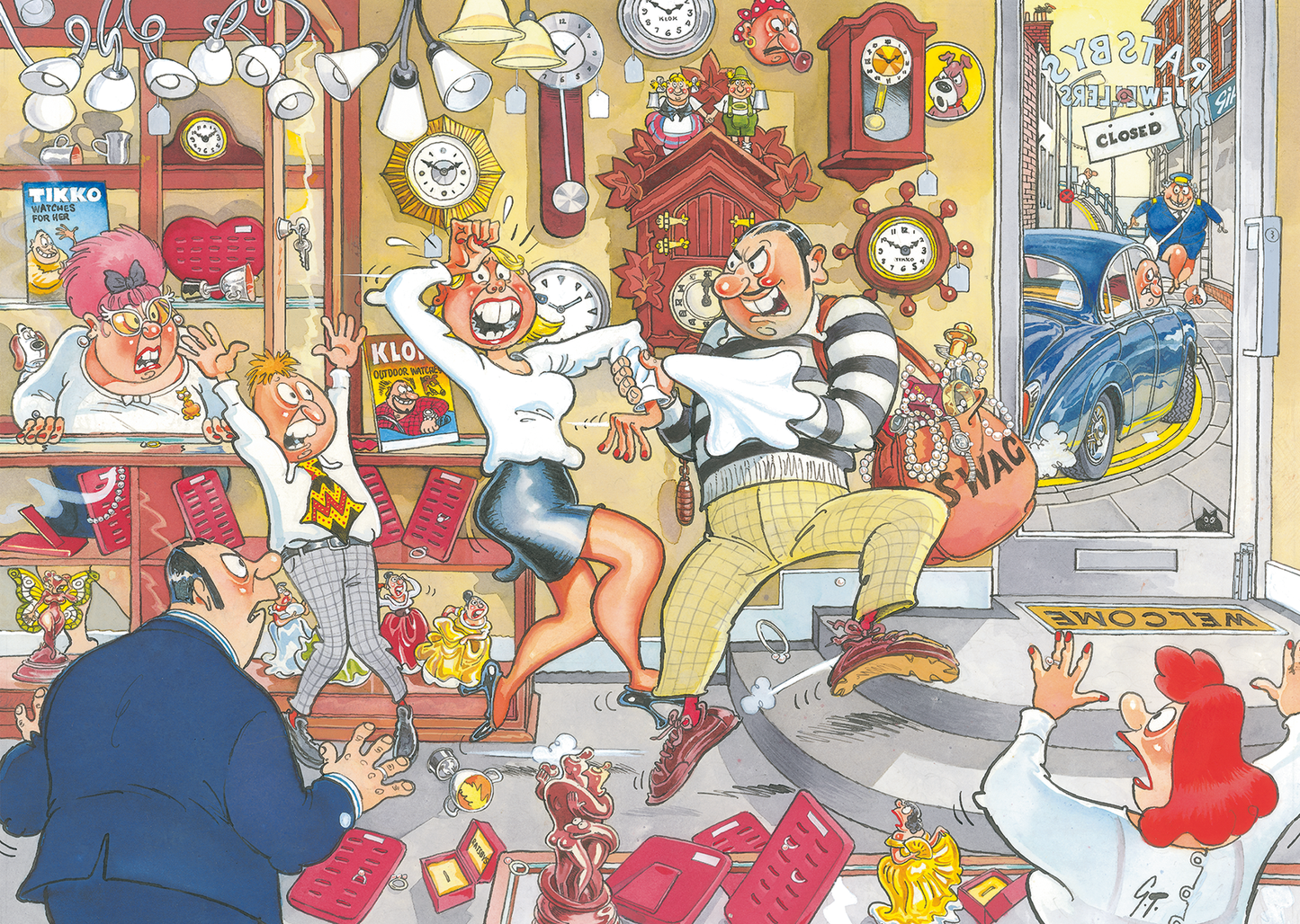 Wasgij 2025 - Wasgij Mystery 2 - Stop the clock (1 000)