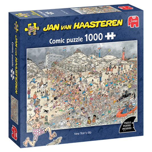 Jan van Haasteren - New year’s dip (1 000)