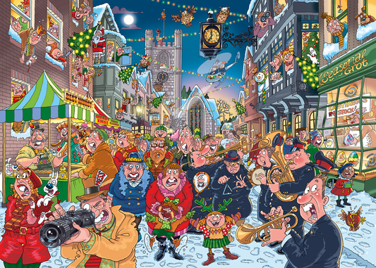 Wasgij -  Christmas 12 - The big turn on (1 000)