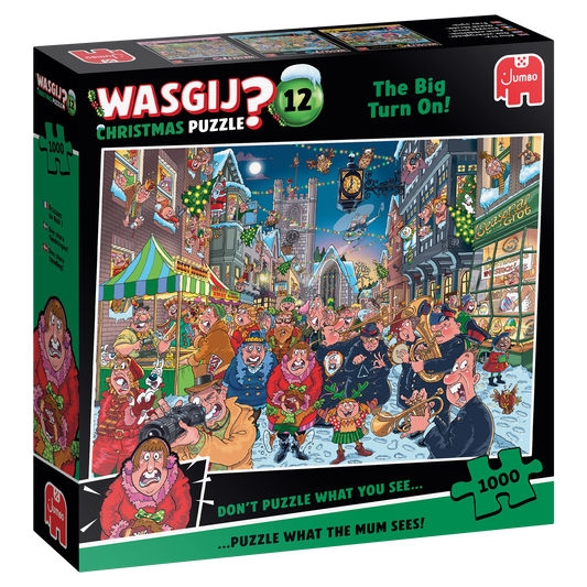 Wasgij -  Christmas 12 - The big turn on (1 000)