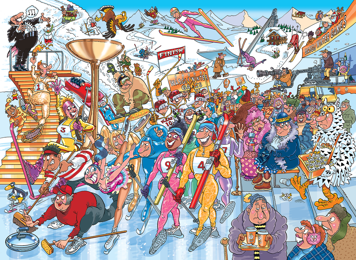 Wasgij - Mystery 22 - Wasgij winter games (1 000)