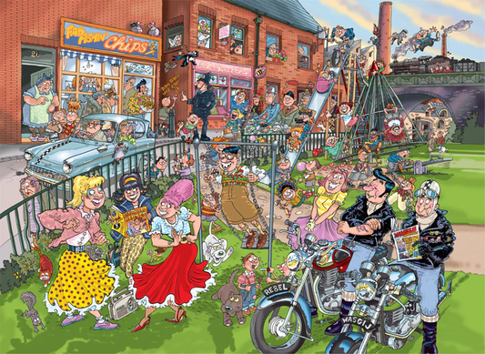 Wasgij Destiny 14 - How times have changed! (1 000)