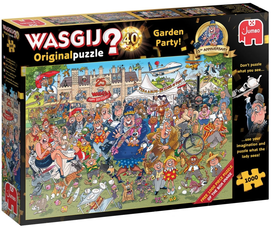 Wasgij Original 40: Garden Party (2 x 1 000)