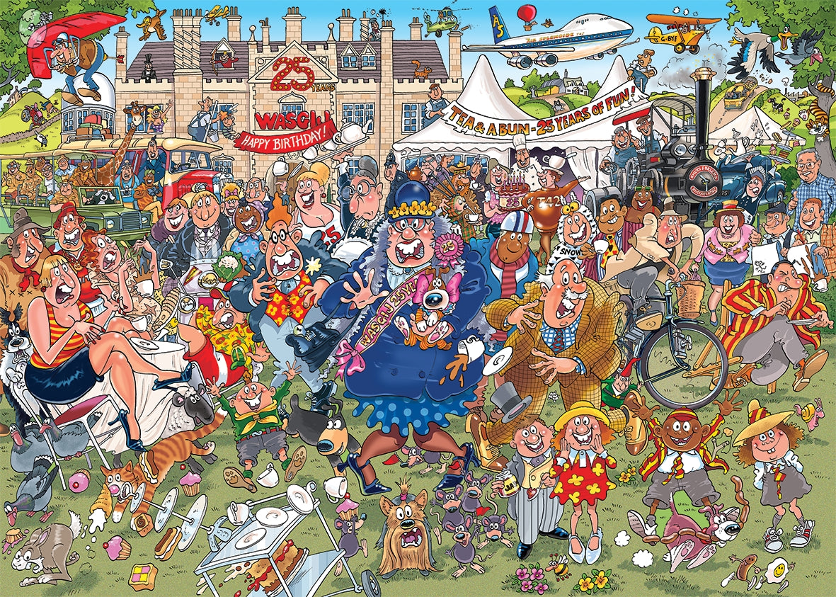 Wasgij Original 40: Garden Party (2 x 1 000)