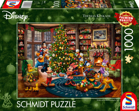 Schmidt - Disney – Mickey & Minnie Trimming The Tree (1 000)