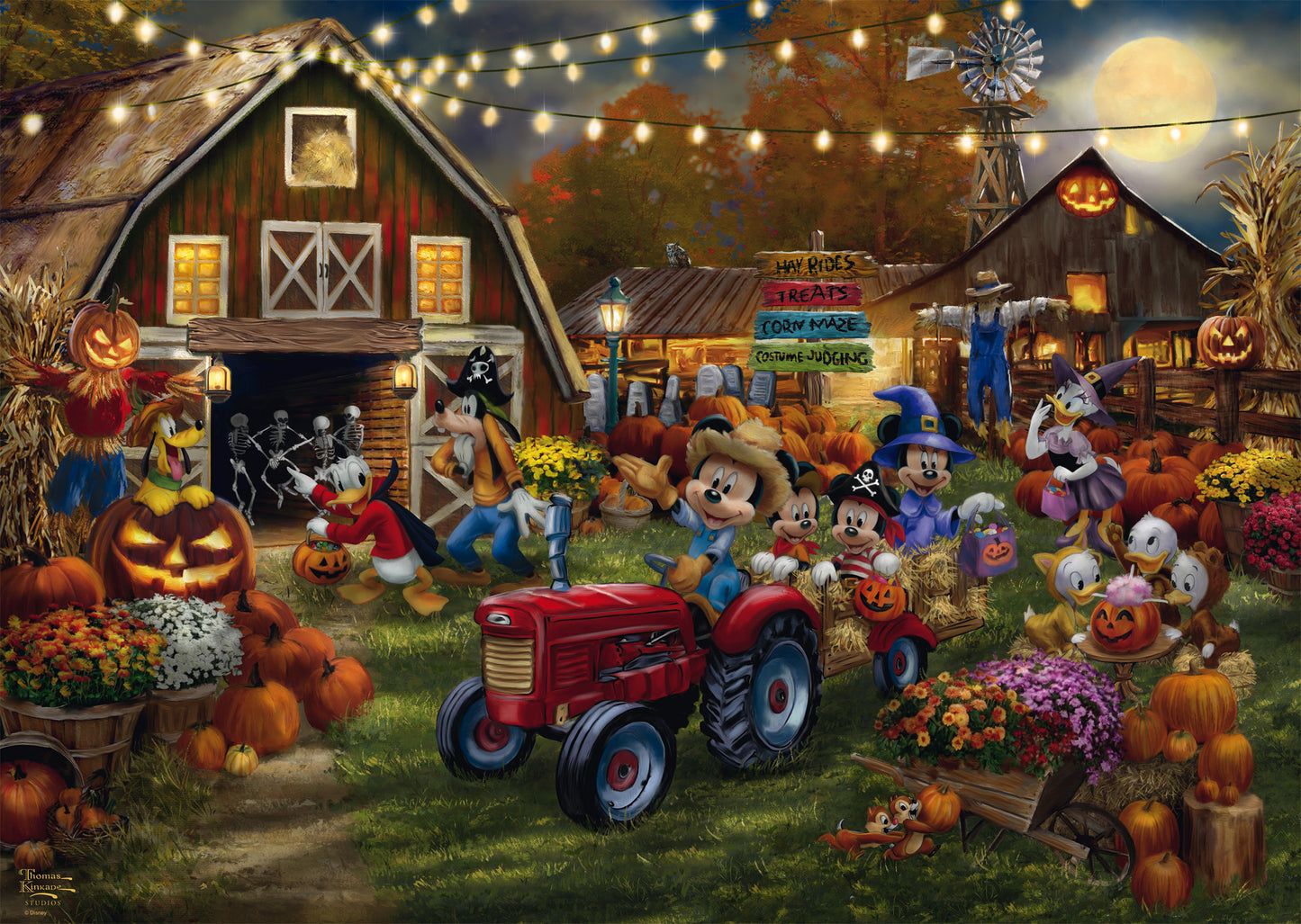 Schmidt - Disney – Mickey & Minnie Pumpkin Festival (1 000)