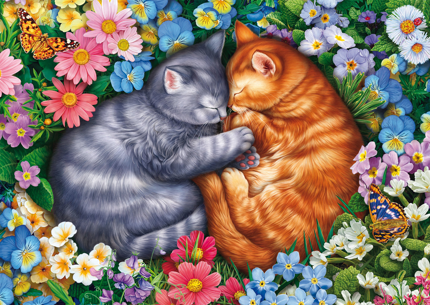 Schmidt - Sleeping Velvet Paws (1 000)