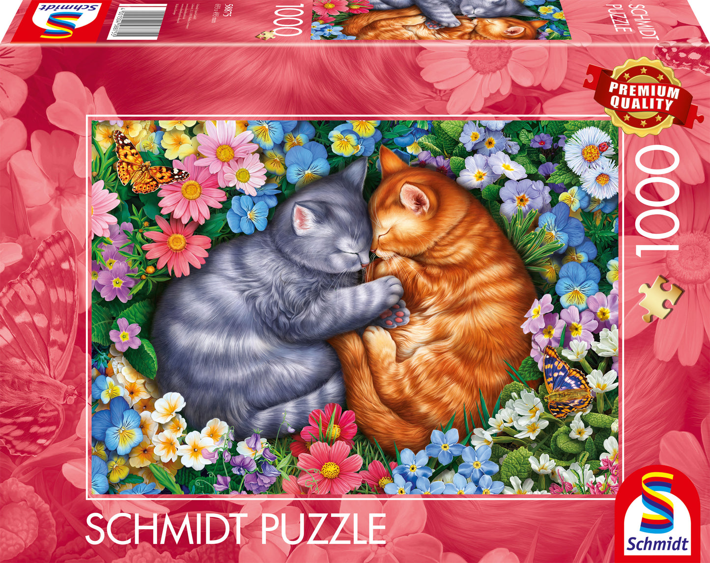 Schmidt - Sleeping Velvet Paws (1 000)