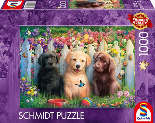 Schmidt - Cute puppies scene (1 000)