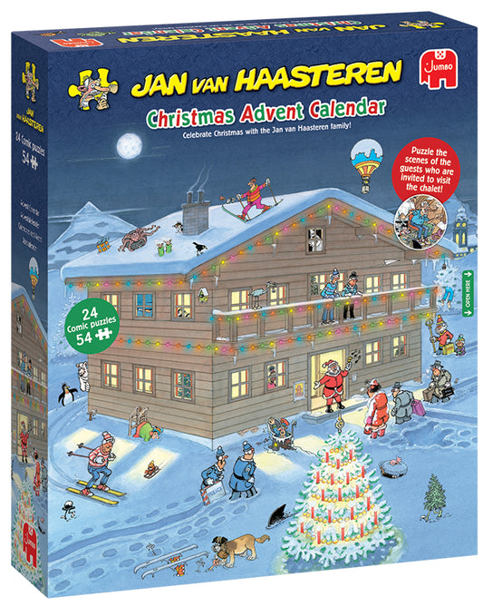 Jan van Haasteren 2025 - Julkalender (24 x 54 bitar)