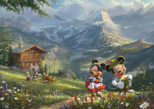 Schmidt - Disney – Mickey & Minnie in the Alps (1 000)