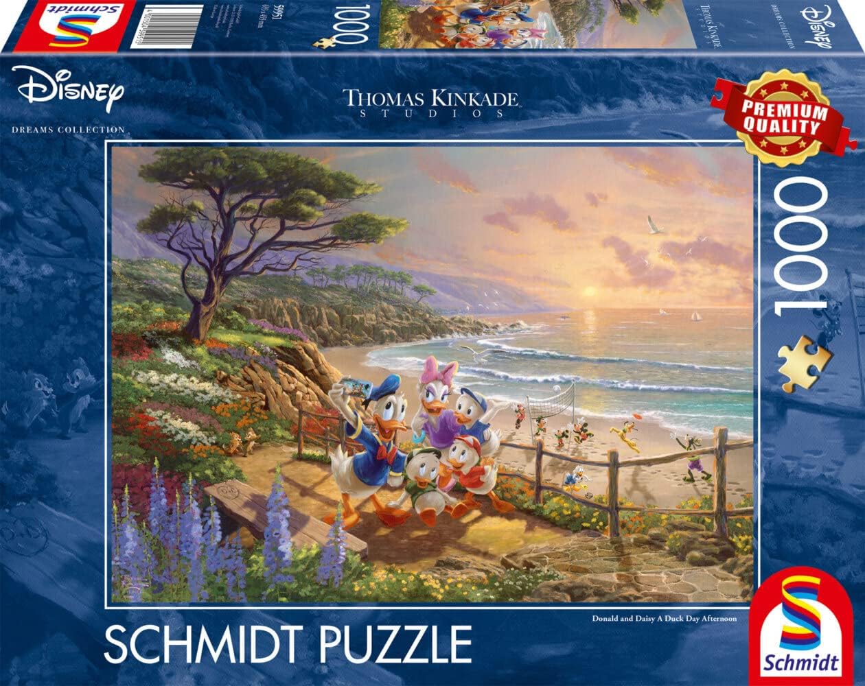 Schmidt - Disney – Donald & Daisy on the Beach (1 000)