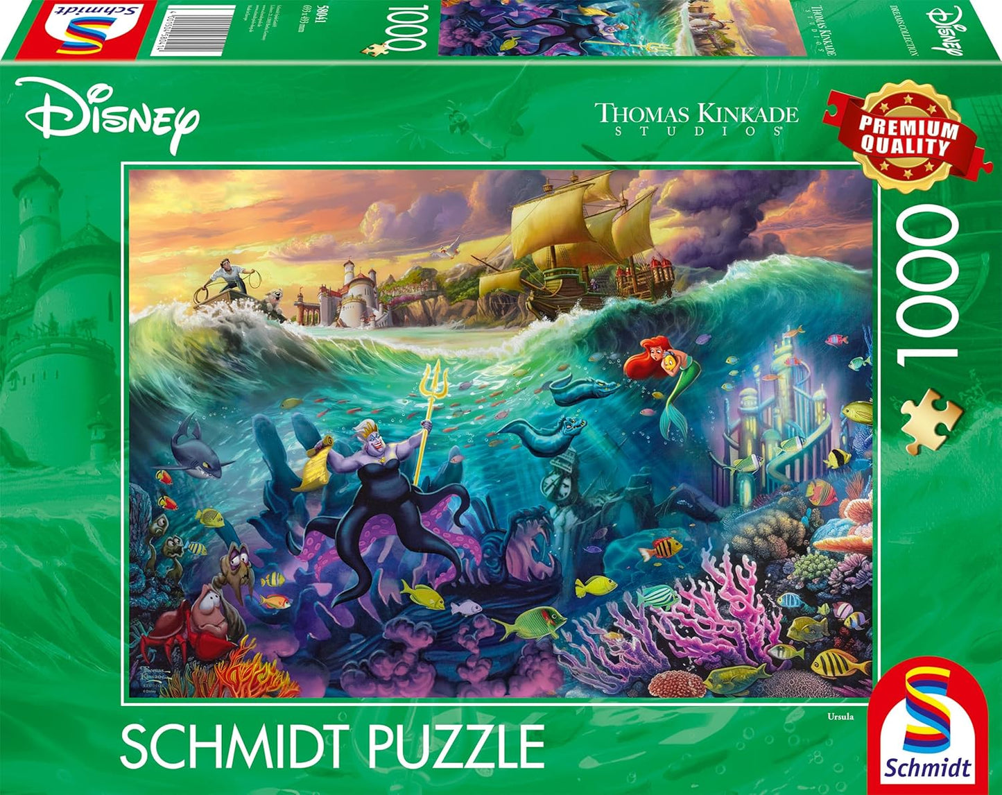 Schmidt - Disney – The Little Mermaid Ursula (1 000)