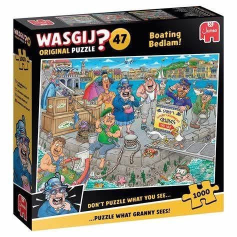 Wasgij 2025 - Wasgij Original 47 - Boating Bedlam (1 000)