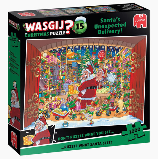 Wasgij 2026 - Christmas 15 -  Santa's unexpected delivery