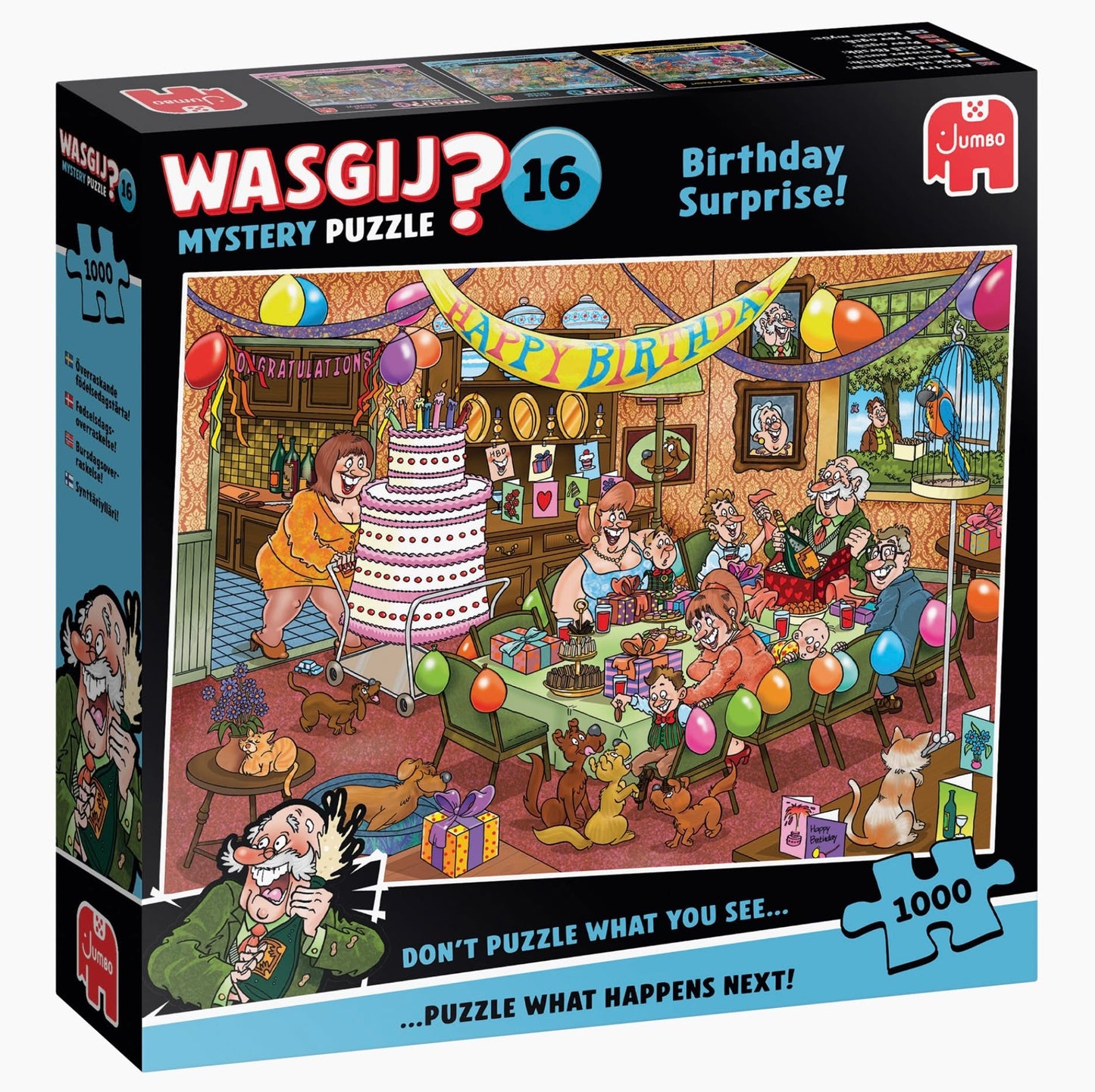Wasgij 2026 - Mystery 16  -  Birthday surprise (1 000)