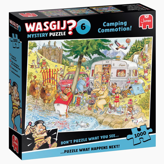 Wasgij 2026 - Mystery 6 -  Camping Commotion (1 000)