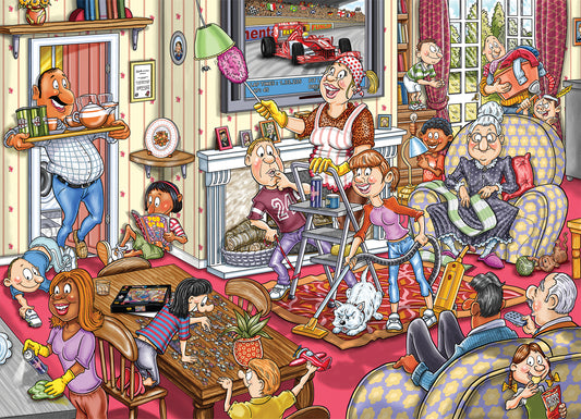 2026 - Wasgij Retro Mystery 10 - Spring has Sprung! (1 000)