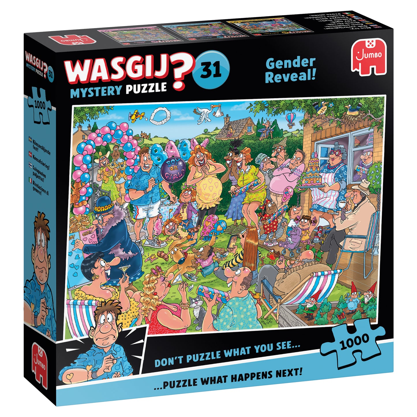 2026 - Wasgij Mystery 31 - Gender reveal (1 000)