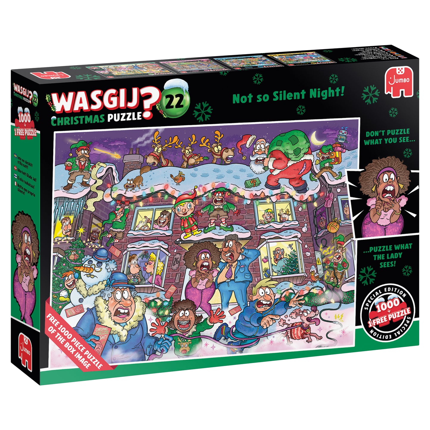 Wasgij Christmas 22 - Not so silent night  (2 x 1 000)