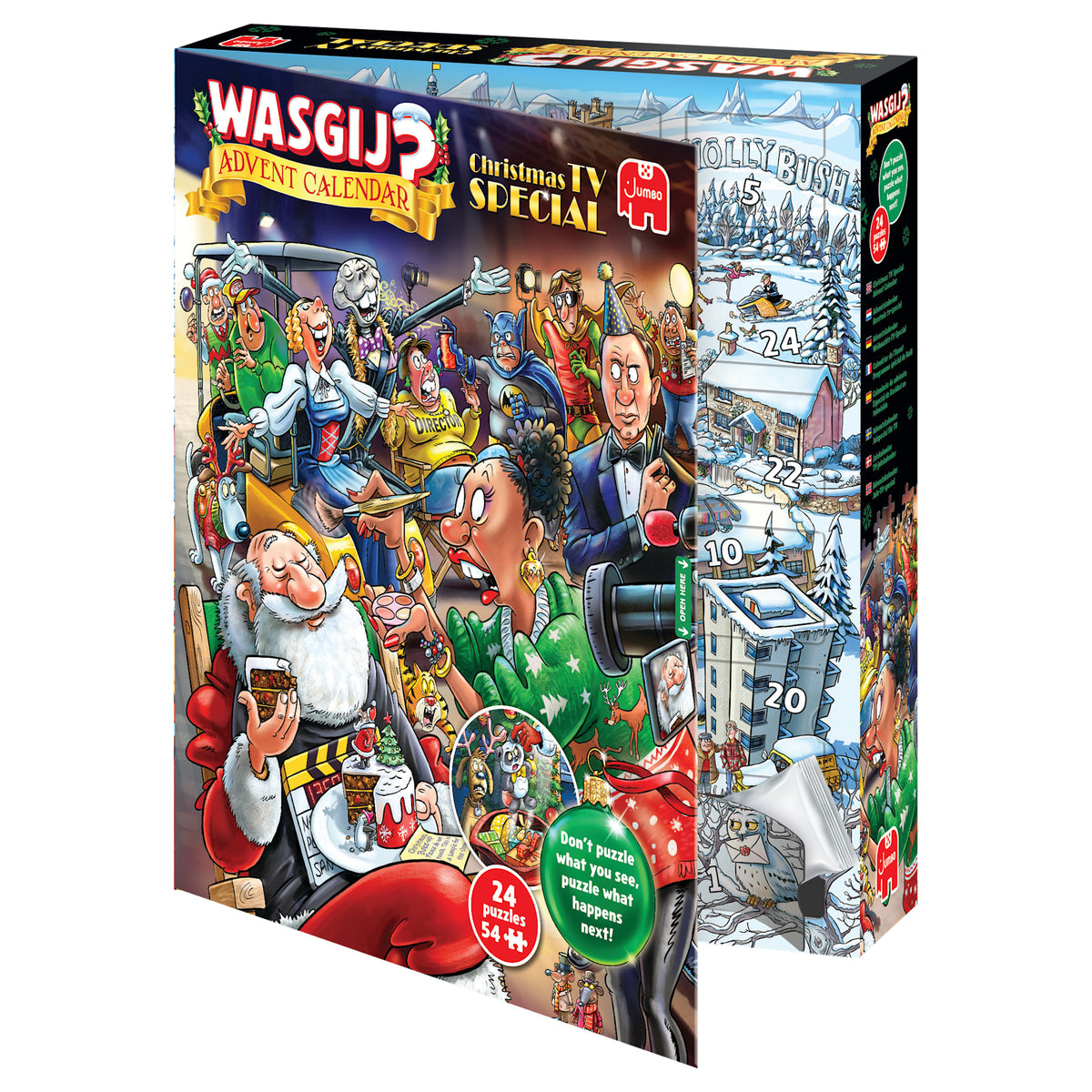 Wasgij Christmas Advent Calendar 2026 - Christmas TV Special