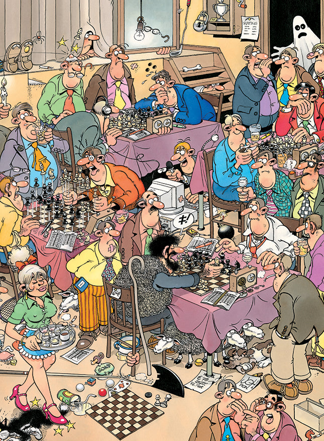 Jan van Haasteren - Chess club (500)