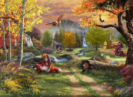 Schmidt - Disney – Fox and Hound (1 000)