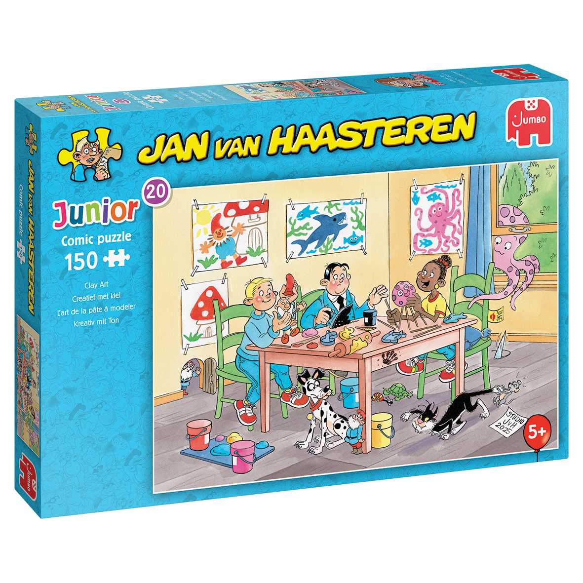 Jan van Haasteren - Junior 20 - Clay art (150)