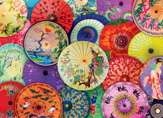 Asian oil paper umbrellas (1 000)