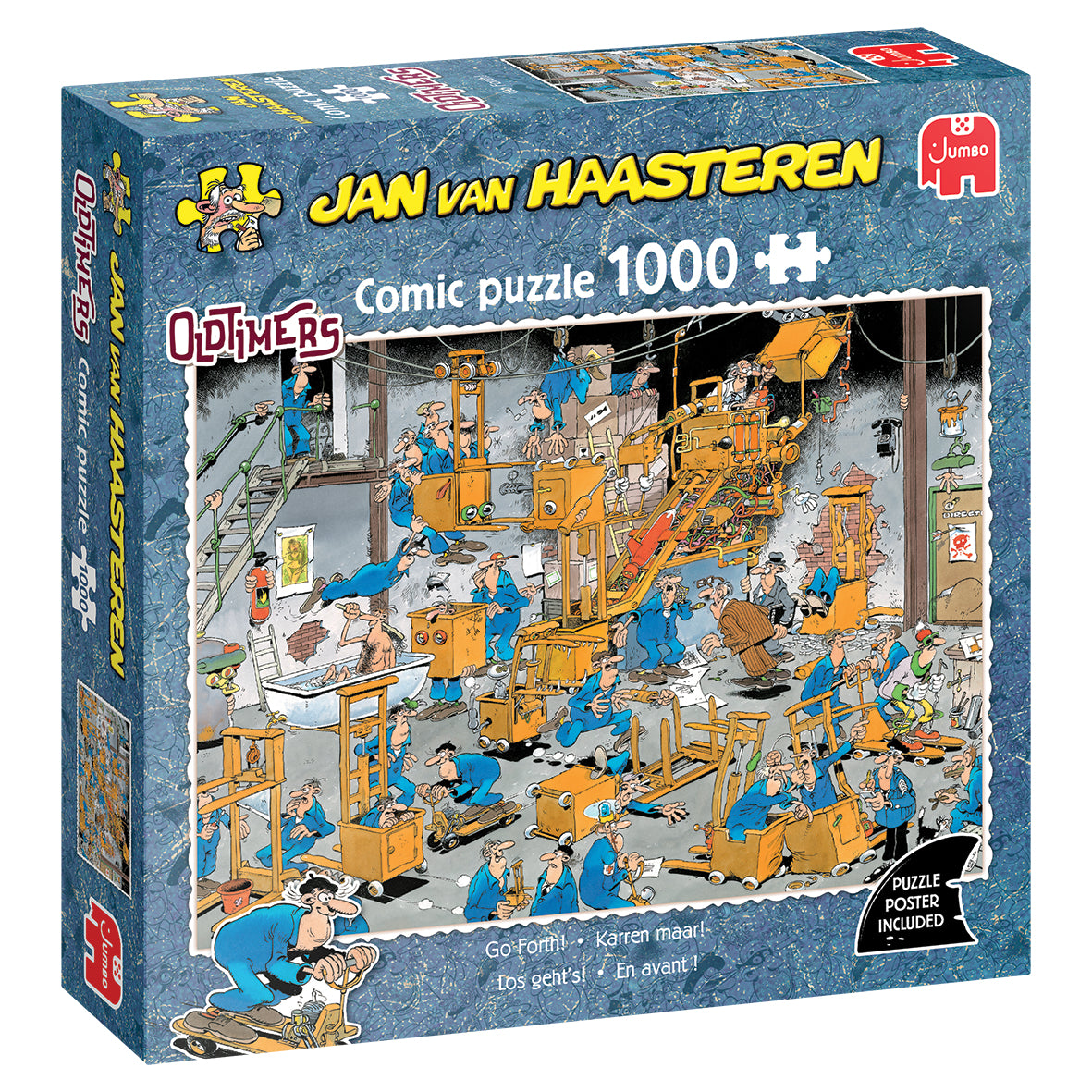 Jan van Haasteren Oldtimers - Go Forth (1 000)