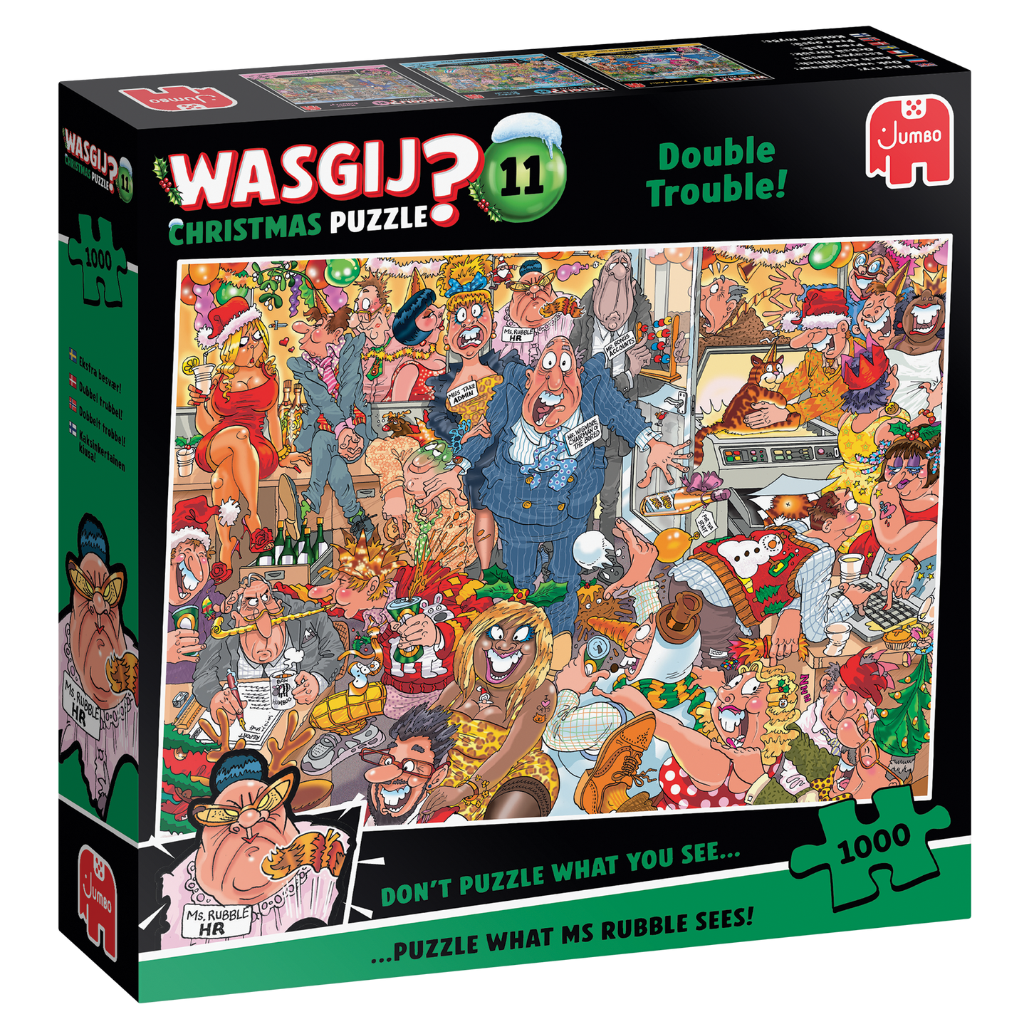 Wasgij 2026 - Christmas 11 -  Double trouble