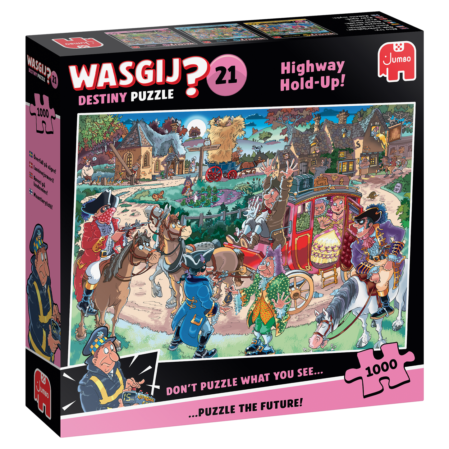Wasgij 2026 - Destiny 21  -  Highway Hold-up (1 000)