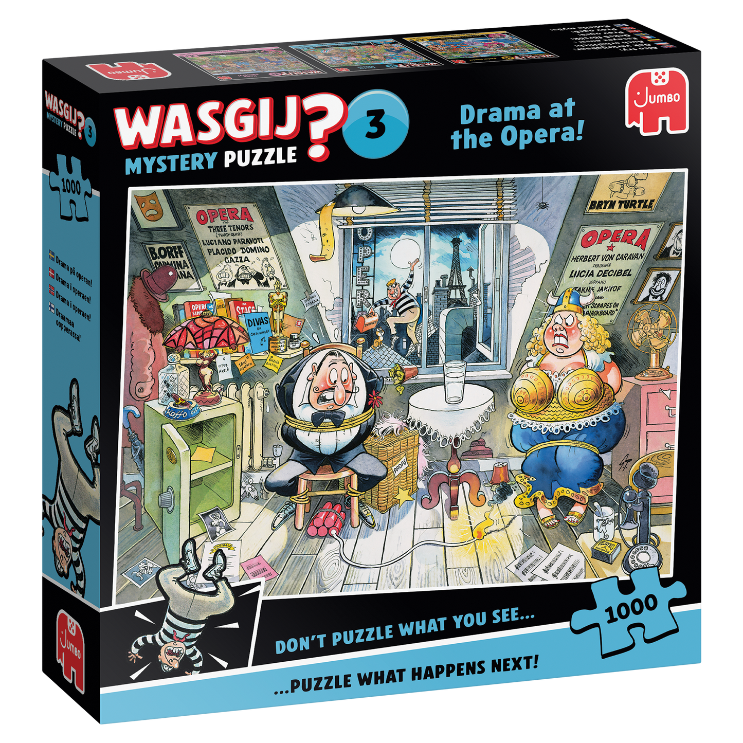 Wasgij 2026 - Mystery 3 - Drama at the opera (1 000)