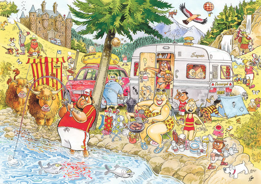 Wasgij 2026 - Mystery 6 -  Camping Commotion (1 000)