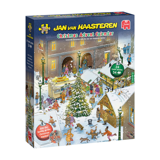 Jan van Haasteren 2026 - Julkalender (24 x 54 bitar)