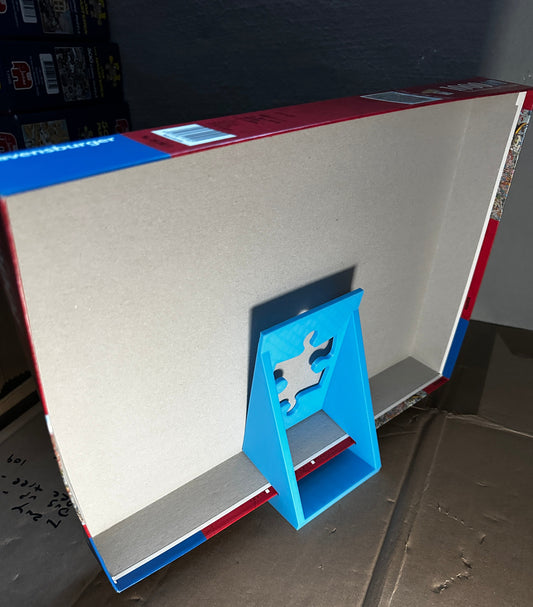 Hållare för pusselkartong