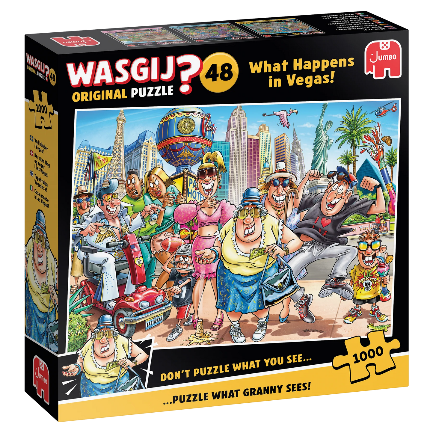 2026 - Wasgij Original 48 - What Happens in Vegas! (1 000)
