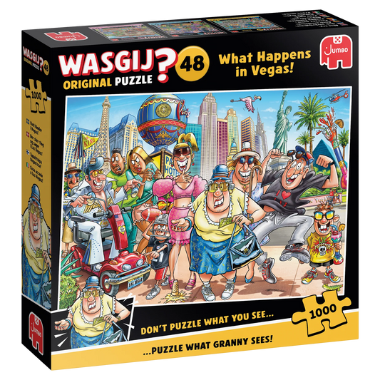 2026 - Wasgij Original 48 - What Happens in Vegas! (1 000)
